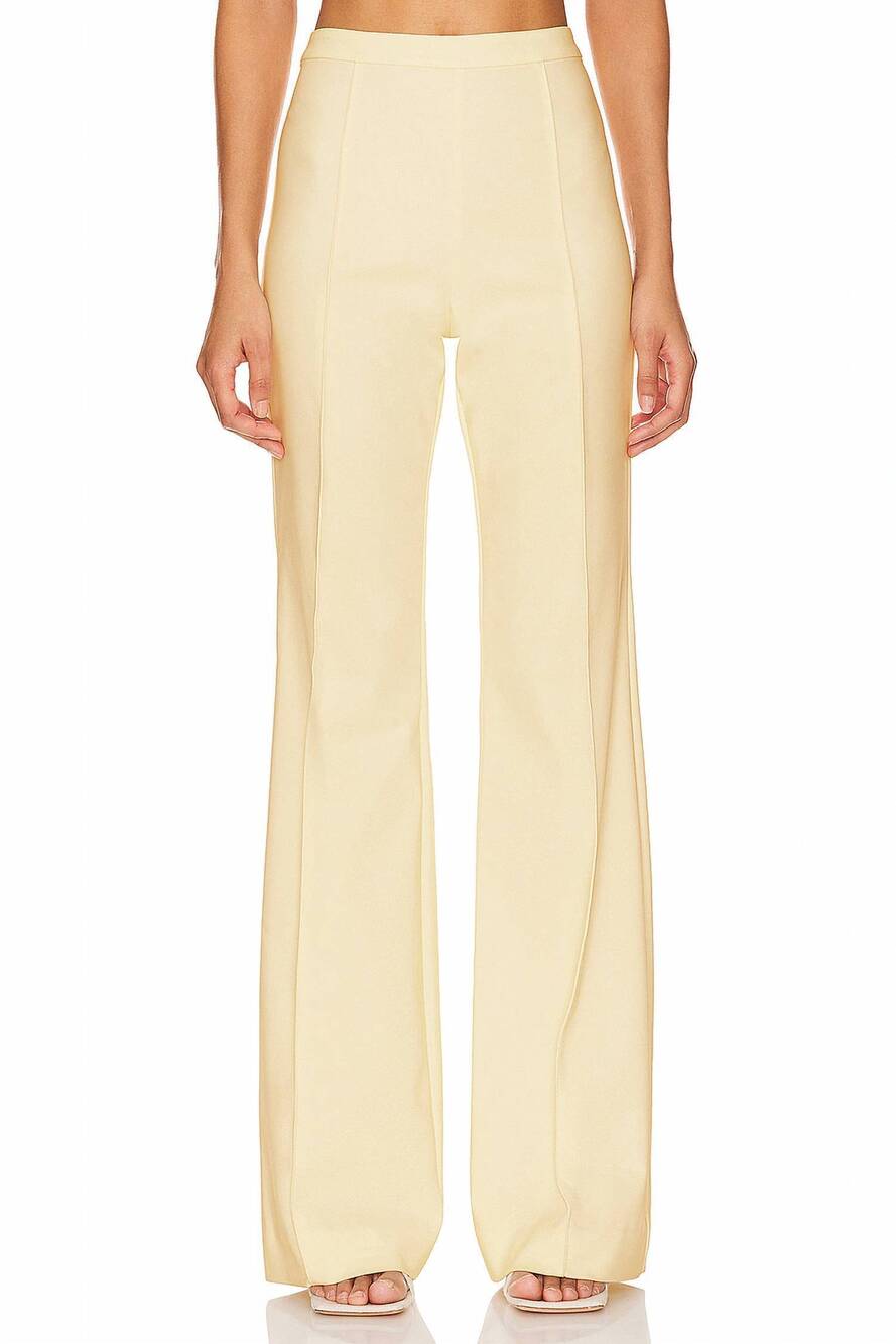 NEW SHONA JOY lani boot cut flared pant in vanilla